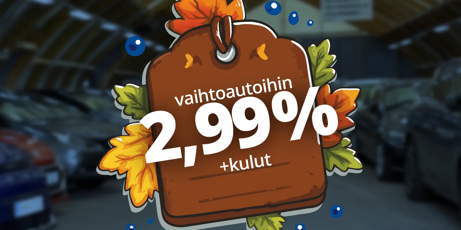Rahoituskampanja vaihtoautoihin Mäkelän Auto Järvenpää