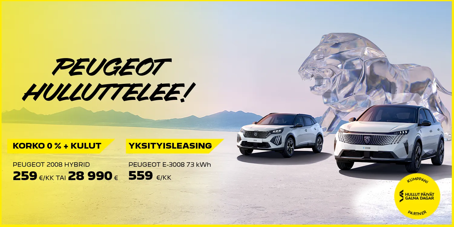 peugeot 2008 hullut päivät - makelan auto