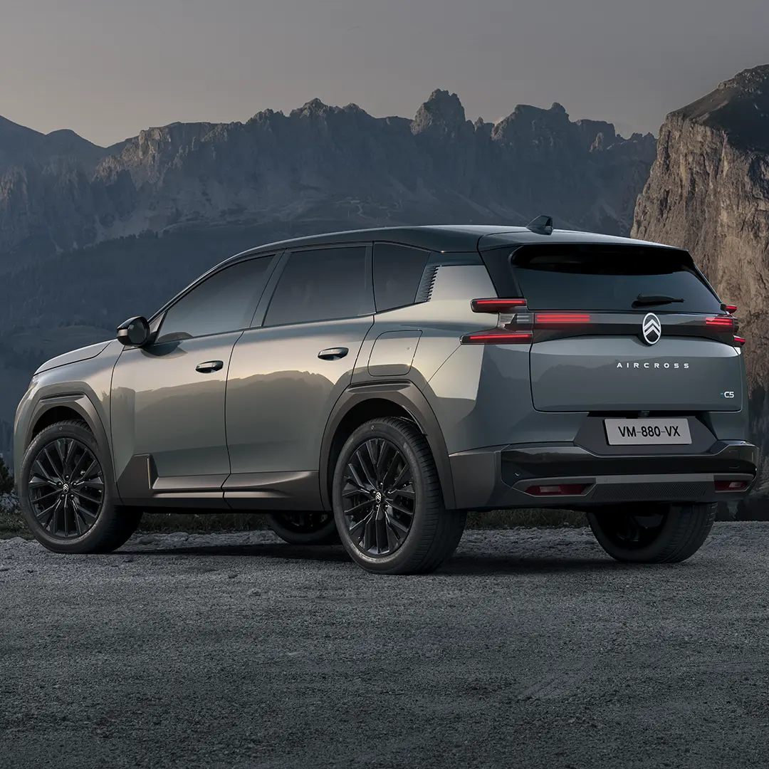 UUSI CITROËN C5 Aircross Rohkea aerodynaaminen muotoilu
